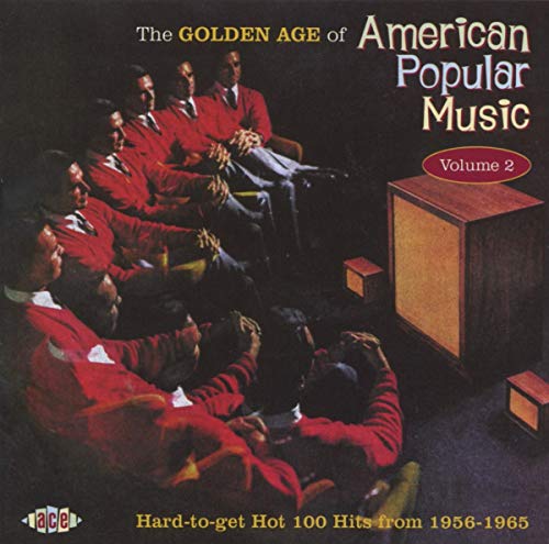 CD cover: group of men in suits listening to a vintage radio.