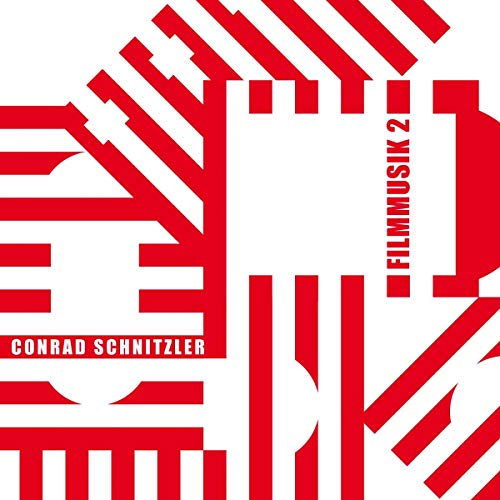 CD cover: abstract red and white geometric design, text "Filmmusik 2".