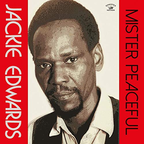 CD cover featuring a portrait of Jackie Edwards, a Black man with a mustache.