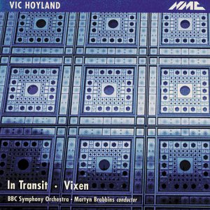 CD cover for "In Transit" by Vic Hoyland, BBC Symphony Orchestra.