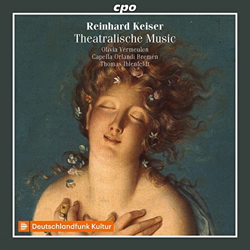 CD cover featuring a painting of a woman with flowing hair.