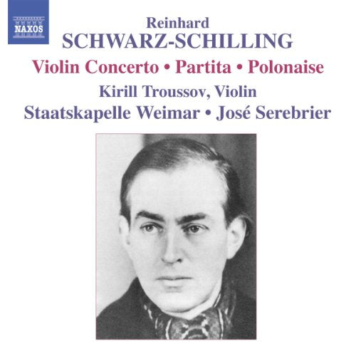 CD cover featuring violinist Kirill Troussov in a portrait.