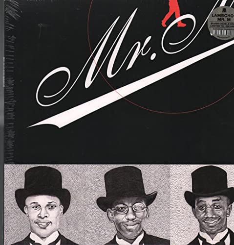 Lambchop “Mr. M” album cover with three men in top hats.
