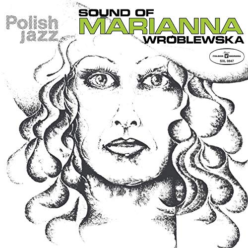 Black and white album cover featuring a portrait of Marianna Wroblewska.