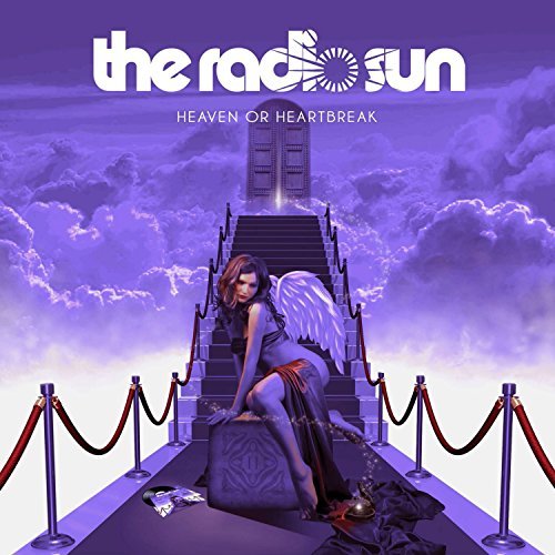 CD cover: woman with wings on stairs leading to a doorway.