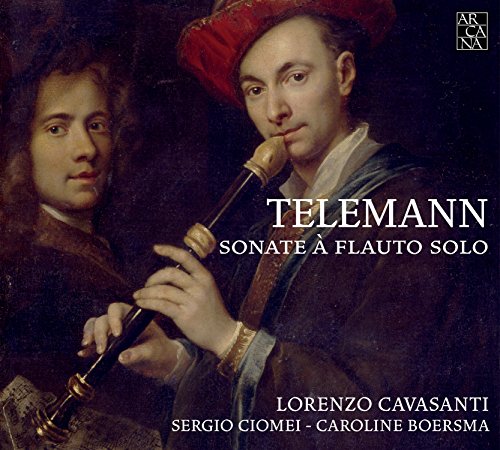 CD cover featuring a portrait of a man playing a flute.