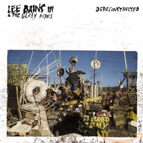 CD cover for “Dereconstructed” by Lee Bains III & The Glory Fires, assemblage art.
