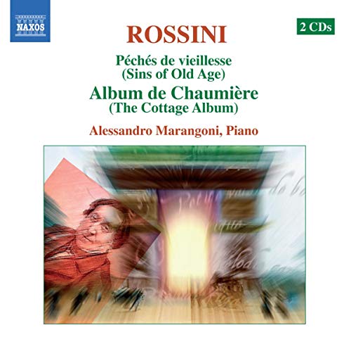 CD cover for Rossini’s piano works performed by Alessandro Marangoni.