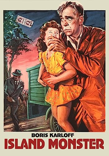 Movie poster: man holding a child, another man with a gun.