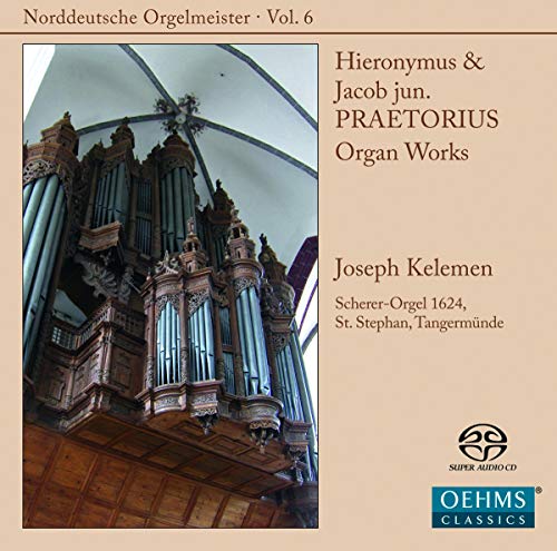 CD cover featuring a detailed, ornate pipe organ inside a church.