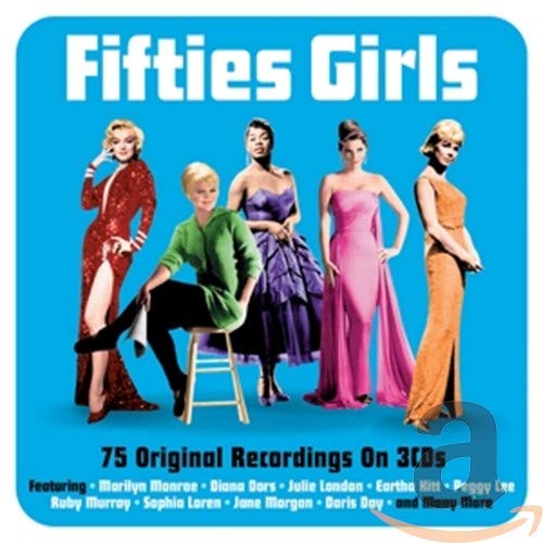 CD cover featuring five glamorous actresses from the 1950s.