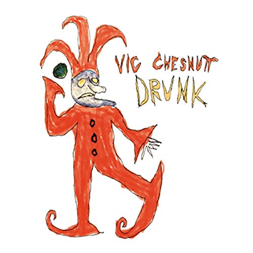 Album cover for “Drunk” featuring a childlike drawing of a jester.