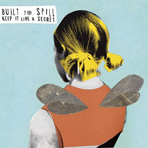 Album cover for Built To Spill, featuring a woman with yellow hair and wings.