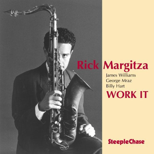 Rick Margitza album cover, featuring a saxophonist in black and white.