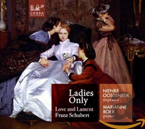 CD cover featuring three women in Victorian attire, titled "Love & Lament.