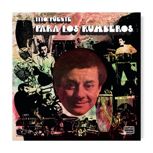 Tito Puente album cover, “Para Los Rumberos,” featuring musicians and percussion.