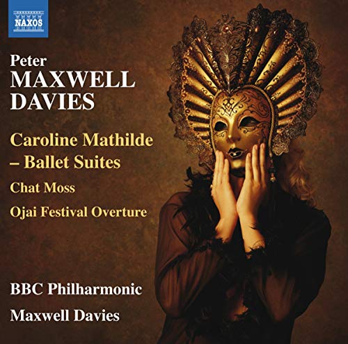CD cover: ornate golden mask over a dark-clad figure, text details.