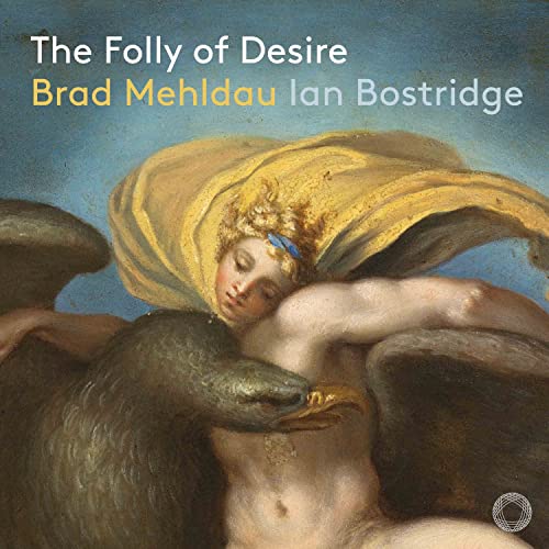 CD cover: painting of a sleeping figure embraced by a dark animal.