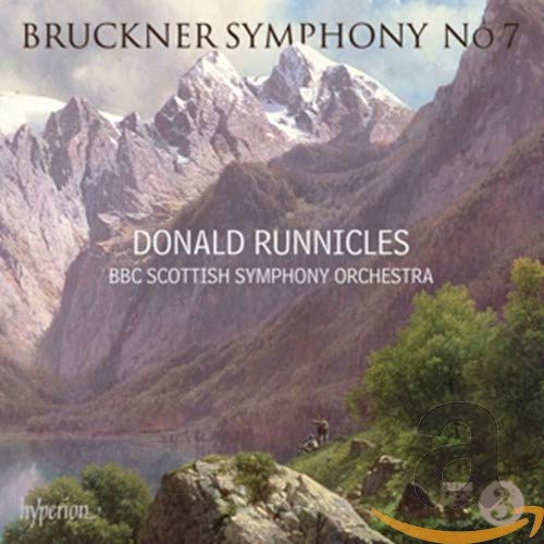 CD cover featuring a mountain landscape and orchestra details.