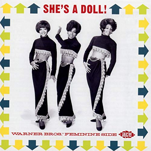 CD cover featuring three women in black dresses with lace details.