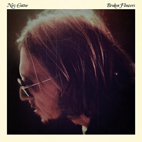 CD cover for Nev Cottee’s “Broken Flowers” featuring a man’s profile.