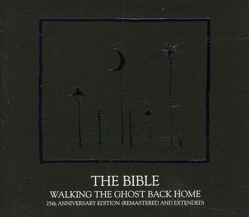 CD cover for The Bible’s “Walking the Ghost Back Home” with stark landscape.