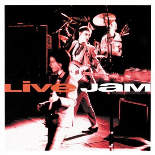 CD cover for "Live Jam" featuring a band performing on stage.