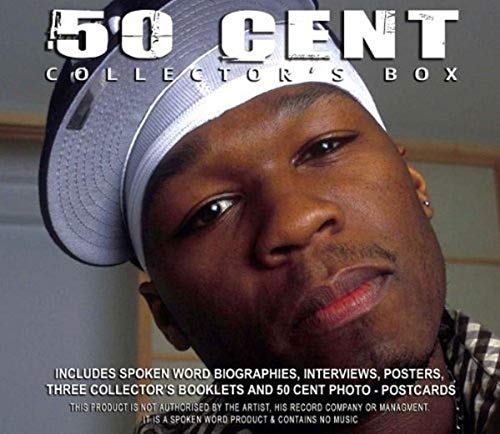 50 Cent Collector's Box CD cover featuring the rapper in a cap.