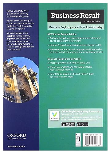 Business Result: Pre-intermediate: Student's Book with Online Practice : Business English you can take to work today