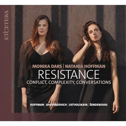 CD cover featuring two women with long hair, titled "Resistance.