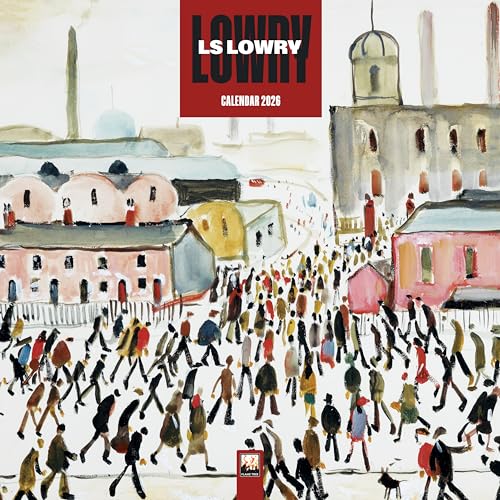 L.S. Lowry Wall Calendar 2026 (Art Calendar)