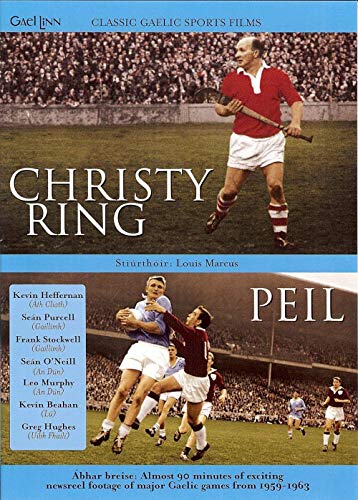DVD cover for "Christy Ring/peil" featuring Gaelic games players.