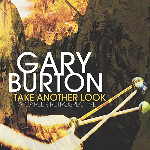 Gary Burton album cover featuring the artist and vibraphone mallets.