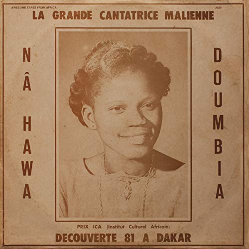 CD cover featuring a portrait of Nahawa Doumbia, a Malian singer.