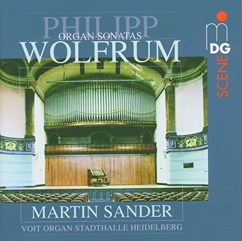 CD cover featuring a large pipe organ in a concert hall.