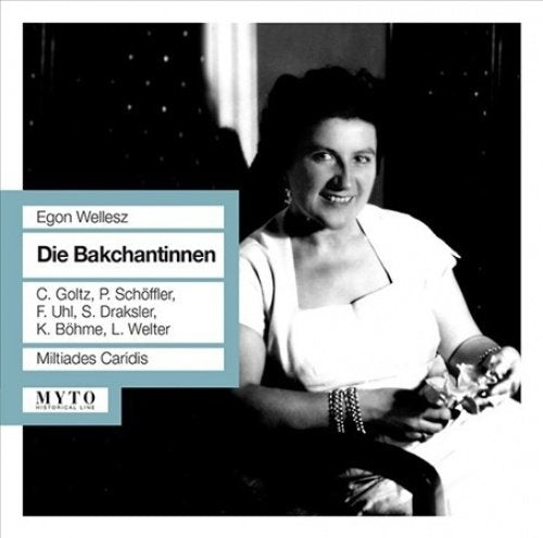 CD cover featuring a black and white portrait of a woman in evening wear.