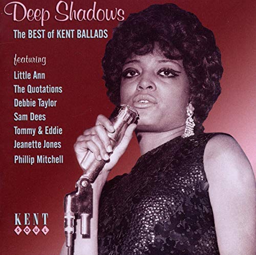 CD cover featuring Little Ann singing into a vintage microphone.