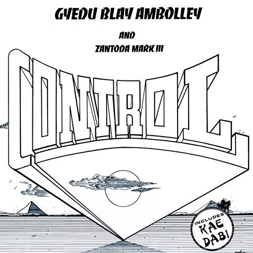 Vinyl record cover featuring stylized “CONTROL” text and desert landscape.