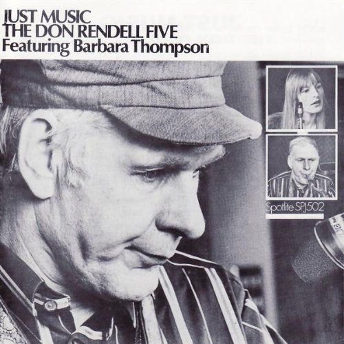 Black and white album cover featuring musicians Don Rendell and Barbara Thompson.