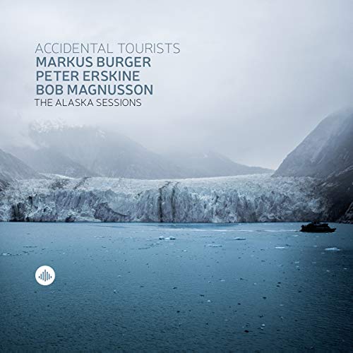 CD cover: glacial landscape with text naming Markus Burger & Peter Erskine.