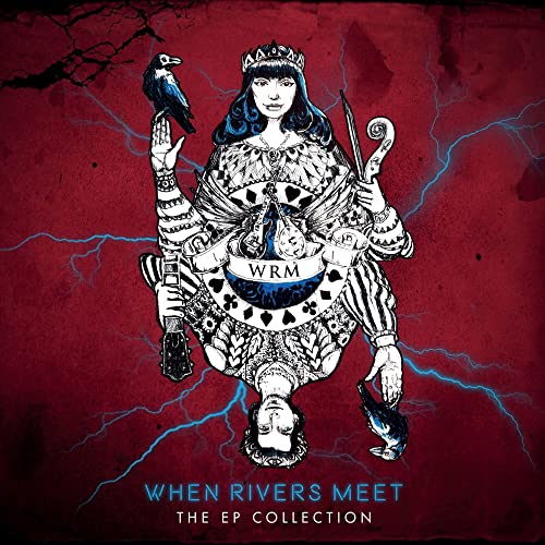 CD cover for "When Rivers Meet" featuring a woman with a raven.