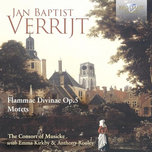 CD cover: landscape painting with buildings and figures in foreground.