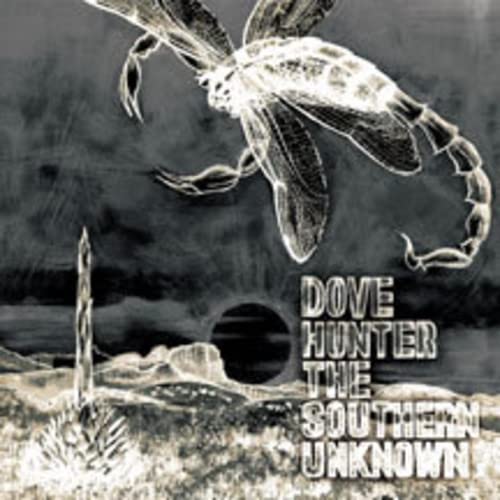 CD cover with a stylized scorpion and desert landscape illustration.