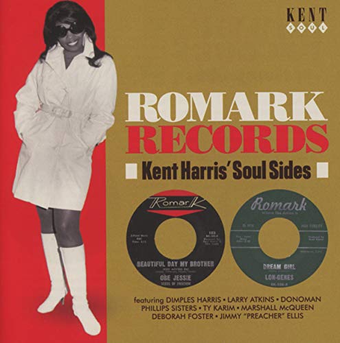 CD cover featuring a woman in white, red background, and record labels.