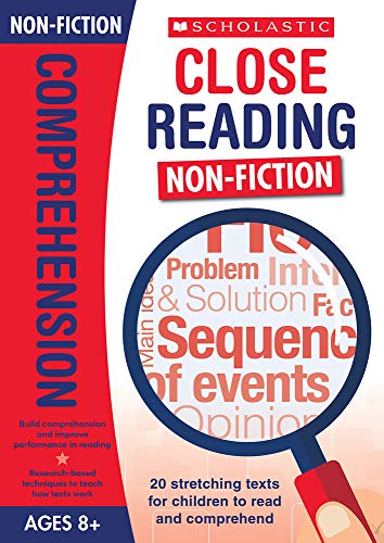 20 comprehension texts for inference, summarising and more to stretch and improve performance for Ages 8+. Includes answers (Close Reading: Non-Fiction)