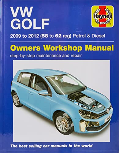 Golf Petrol & Diesel (09 - 12) Haynes Repair Manual (Paperback)