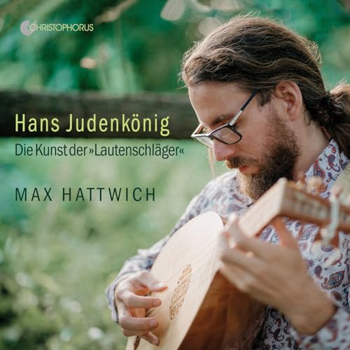 CD cover featuring a man playing a lute, with text in German.