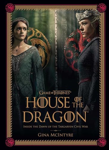 Cover of "House of the Dragon" Season 2 book featuring two women and dragons.