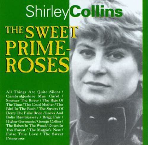 CD cover for Shirley Collinsā āThe Sweet Primerosesā featuring her portrait.