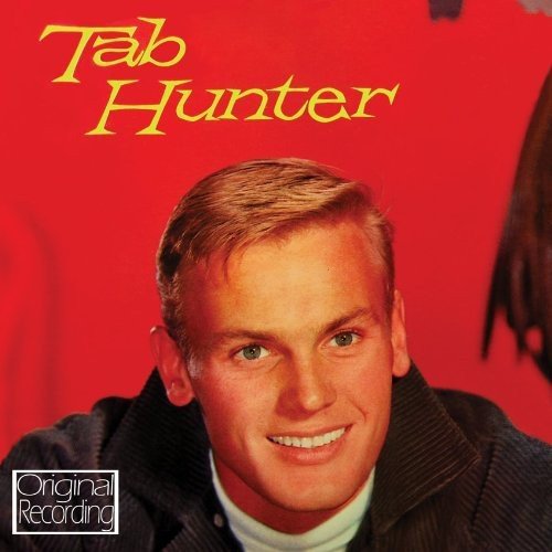 CD cover featuring a portrait of Tab Hunter against a red background.